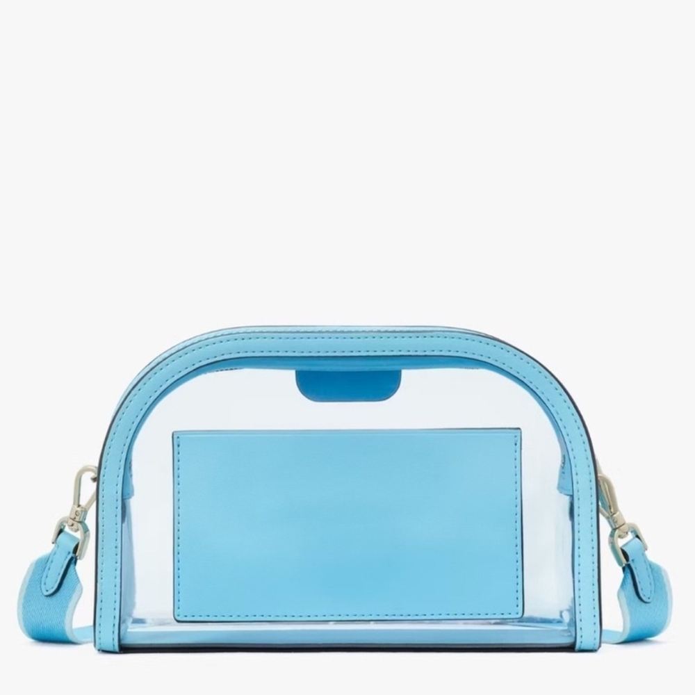 Kate Spade Transparent Blue Crossbody Bag